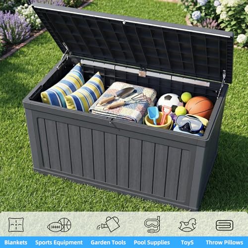270 Gallon Deck Box (Black / 270 Gallon)
