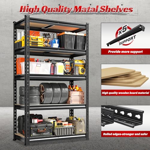 Storage Shelves (11.8"D x110.4"W x 60"H)