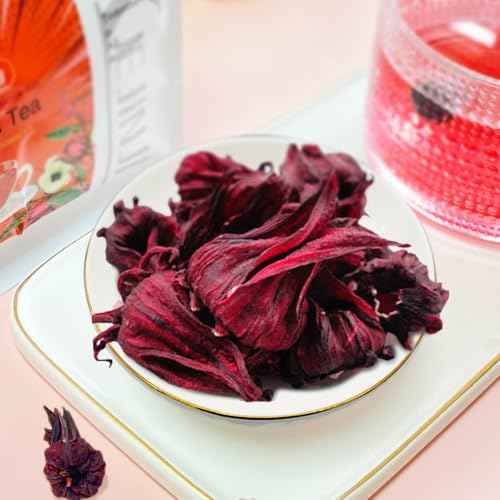Hibiscus Tea Natural Dried Hibiscus Flowers (3.5 Ounce (Pack of 1))