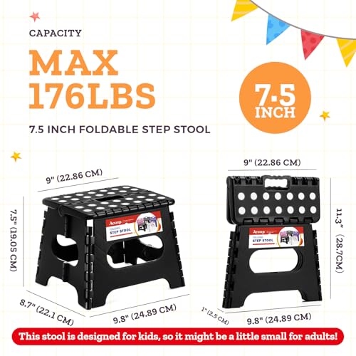 Collapsible Step Stool 7.5 Inch