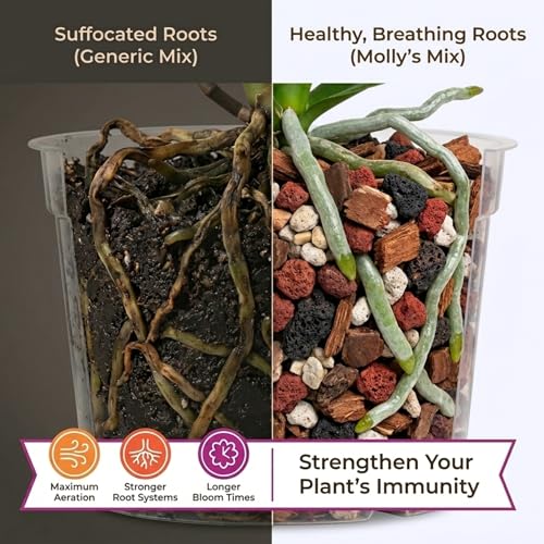 Molly's Orchid Potting Mix Chunky Soil