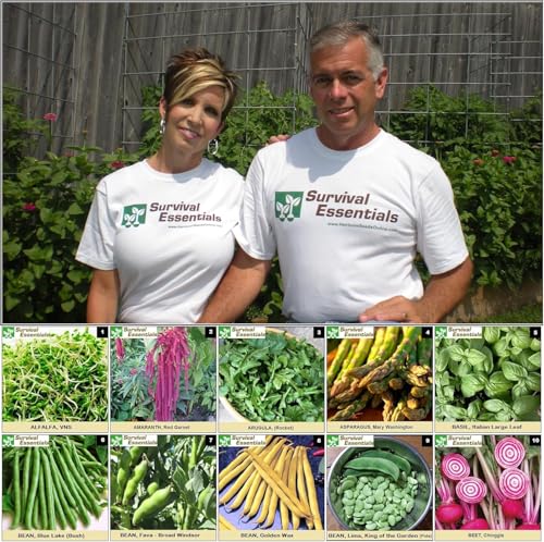 Grow Healthy Non GMO Food Seed Vault (135 Variety)