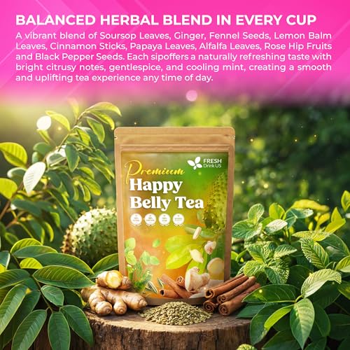 Premium Happy Belly Tea (135 Tea Bags)