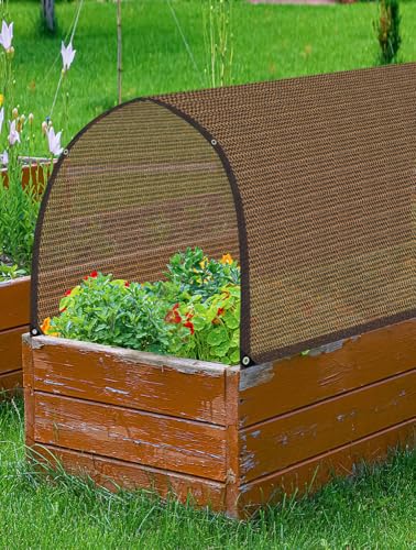 80% Garden Shade Cloth Sun Shade Fabric (3x3FT / Shade 80%)