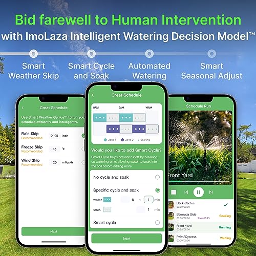 4 Zone WiFi Smart Sprinkler Controller (4 Zone)