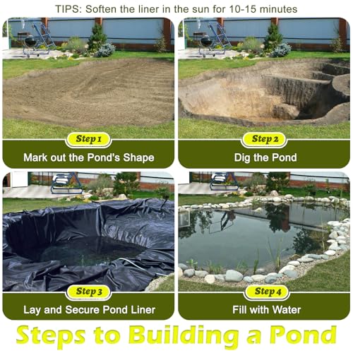 7 X 10 FT Pond Liner