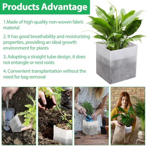 Nursery Growing Bags (9 x 9 Inches)