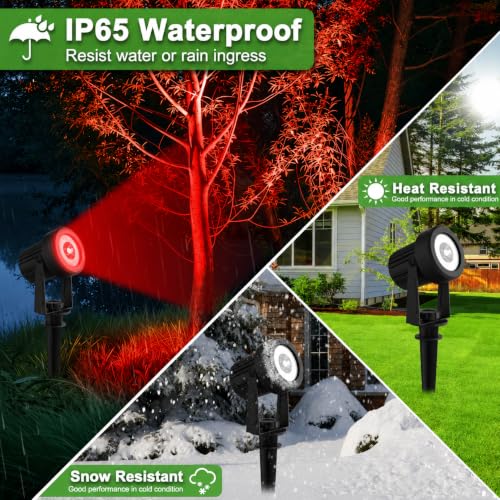Solar Spotlights Outdoor Waterproof