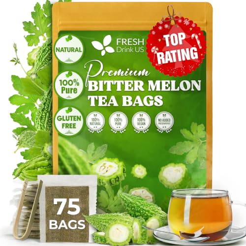 Premium 75 Bitter Melon Tea Bags (75 TEA BAGS)