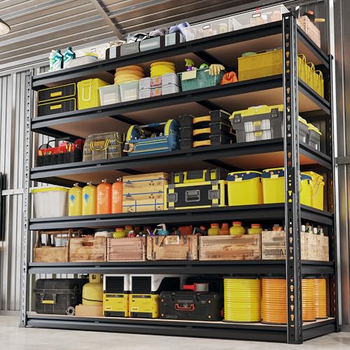 6 Tier Garage Shelving (48.2" W X 84" H X 24" D)