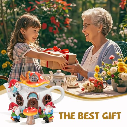 Solar Fairy Garden House Lights (Set)