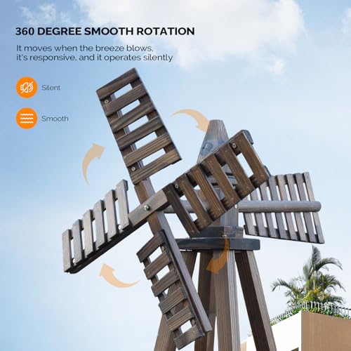 Outdoor Yard Windmill