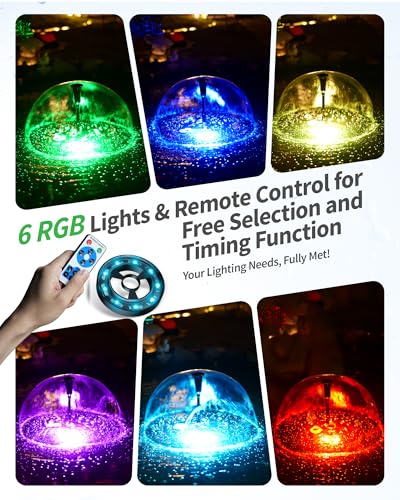 Pond Filter with U (660GPH with U-V & LED Lights)
