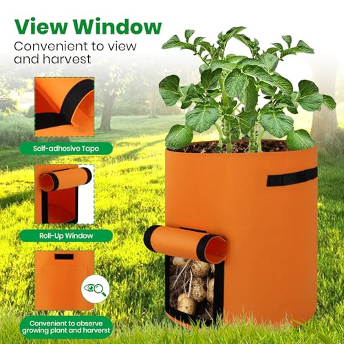 6 Pack Potato Grow Bags (6 Count)