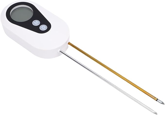 Soil Meter, PH Moistures Temperature Light Digital Soil Tester with Bright LED Display for Garden Lawn Farm and Orchard