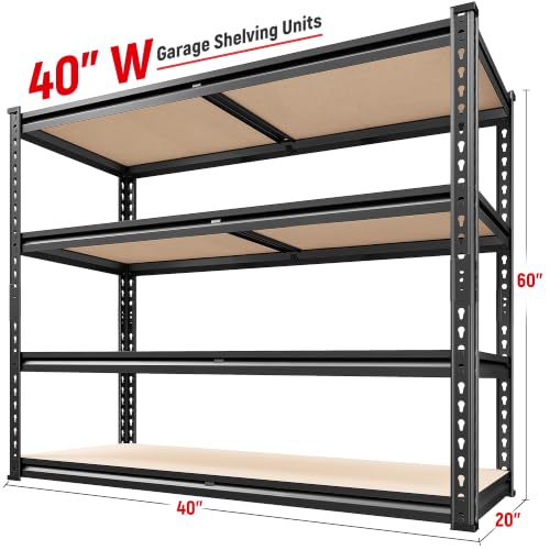 2000LBS Storage Shelves (20"D x 40"W x 60"H)