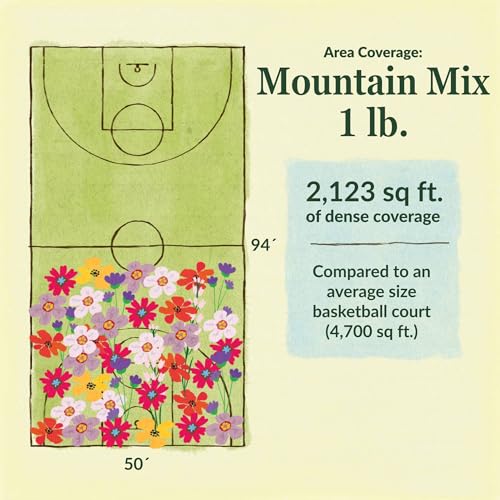 Rocky Mountain Bulk Wildflower Seeds (16 Ounce)