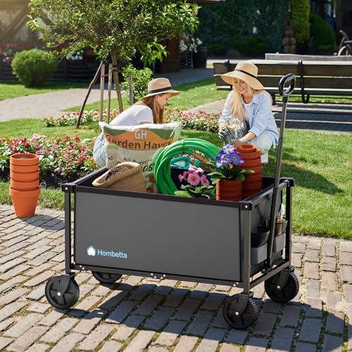 29.3" Collapsible Wagon Cart (Darkgray / 150L)