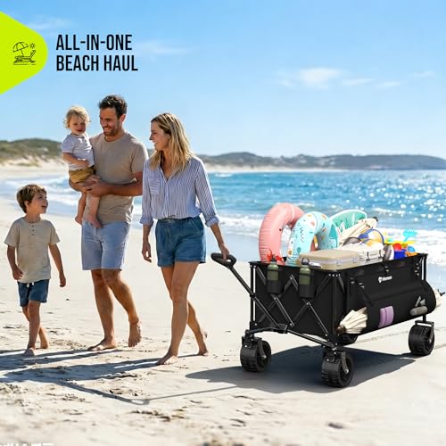 48'' Extra Large Collapsible Wagon with Big Wheels
