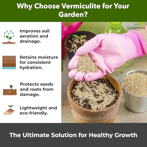 Organic Fine Vermiculite for Indoor Gardening Plants and Mushrooms (Vermiculite Grade 2 - Fine / 30 quarts)