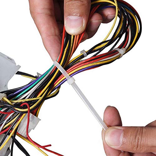 4 Inch Blue Zip Ties (100 Count)