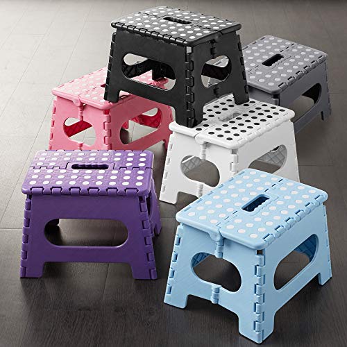 9" Folding Step Stool with Handle
