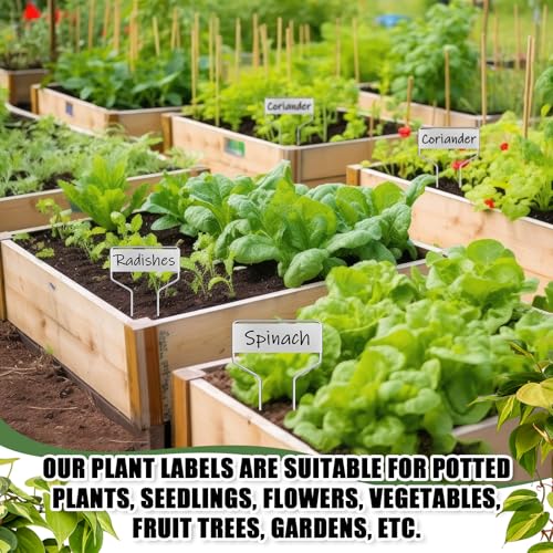 60 Pcs Metal Garden Tags Plant Labels (62 Count)