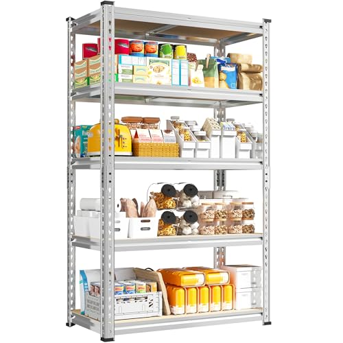 Storage Shelves (28"W x 12"D x 59.8"H)