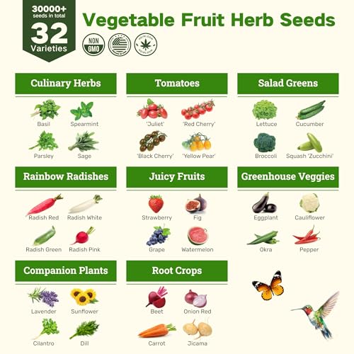 Lush&Dew Kitchen Garden Seed Bank (Kitchen Garden)