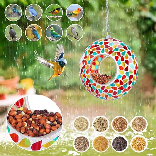 Solar Bird Feeder (Multi)