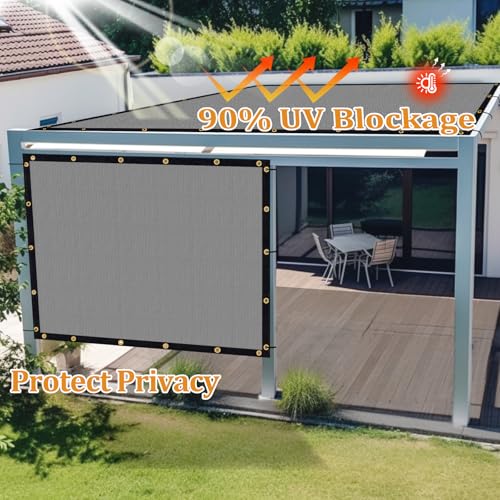 Customized Size 11' X 17' Shade Cloth with Grommets