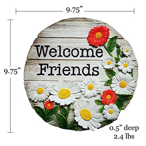 Garden Décor Welcome Friends Stepping Stone (Welcome Friends)