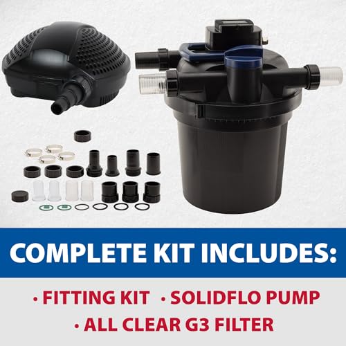 AllClear 8000 G3 & SolidFlo 3600 Pump Combo System (AllClear 8000 G3 & SolidFlo 3600)