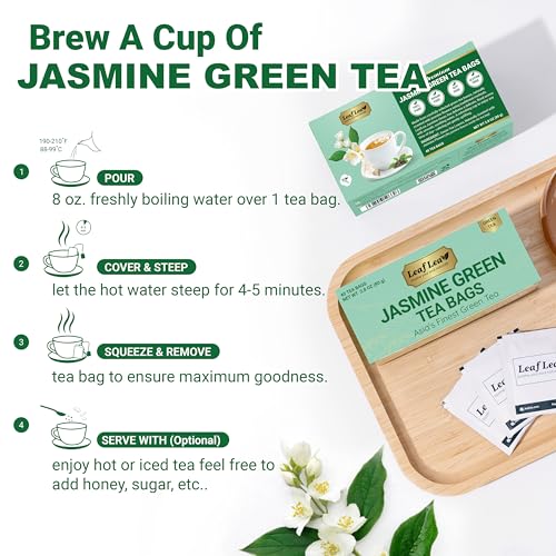 Jasmine Green Tea Bags (40 Count)