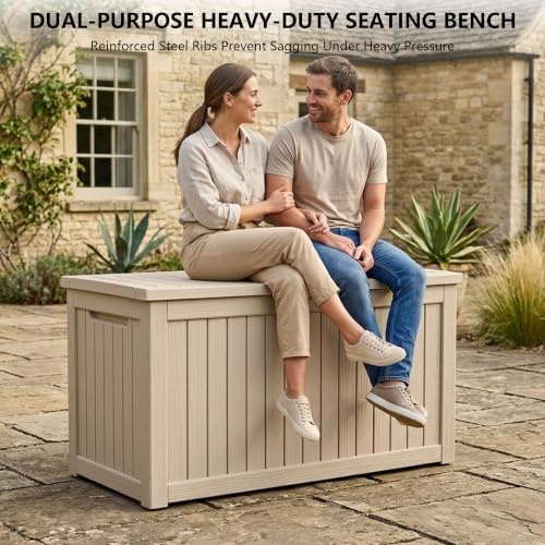 Outdoor Storage Box (Grey / 270 Gallon 3.0)