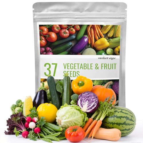 37 Varieties Vegetable Seeds Kit (All Year Harvest)