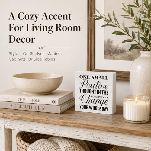 Desktop Wood Box Signs (Home sign 07)