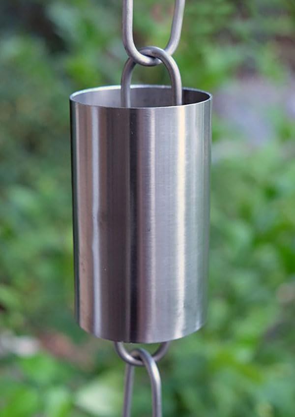 Kenchiku Rain Chain (20 Feet / Stainless Steel)