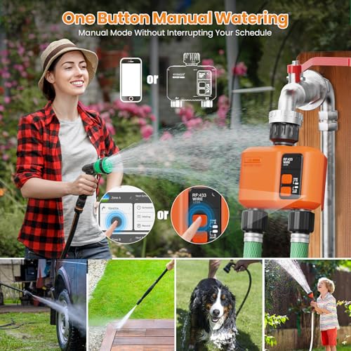 WiFi Sprinkler Timer 2 Zone (2 Outlet- 2pcs)