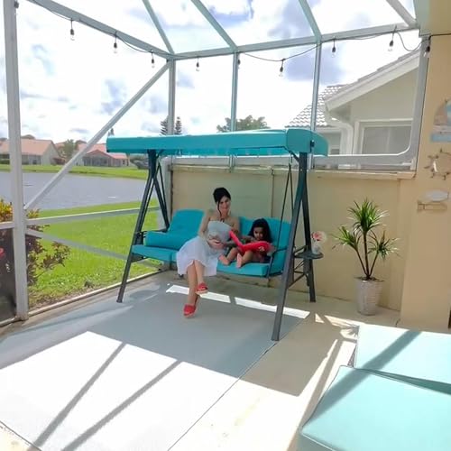 Porch Swing 3 (Turquoise / Porch Swing)