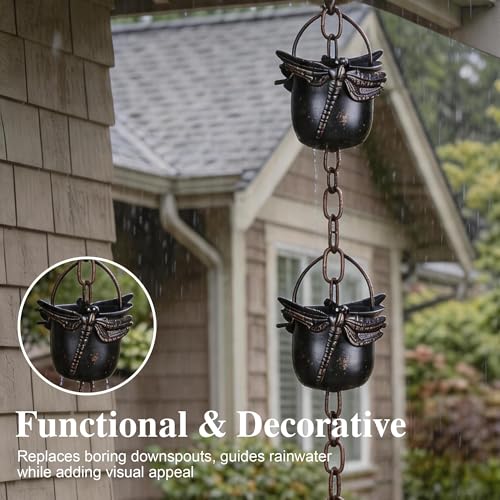 Dragonfly Rain Chain (Dragonfly)