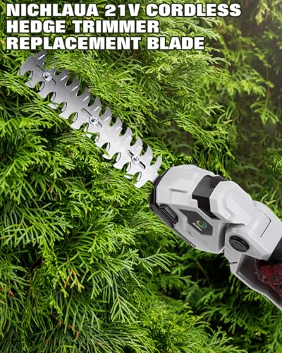 9.1inch Hedge Trimmer Blade Max Cutting Length9.1inch (black)