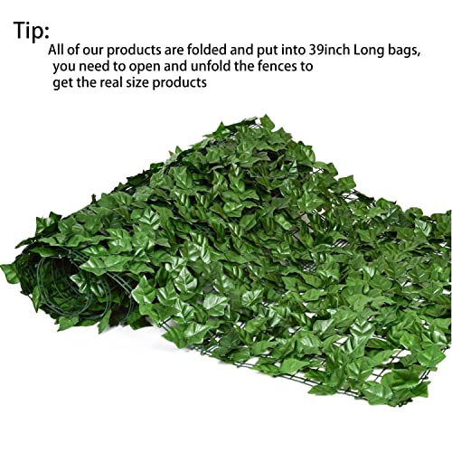 Artificial Ivy Privacy Fence Wall Screen (117.9*59 inch)