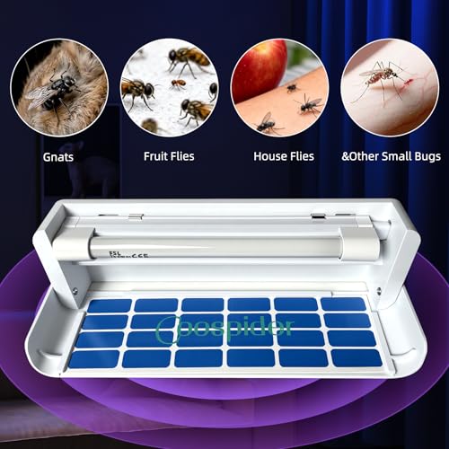 10 Refills UV Fly Light Trap Indoor for Home Gnat Traps for House