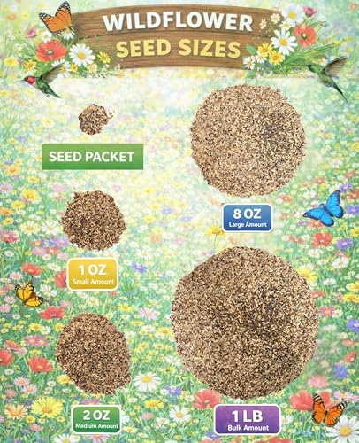 Partial Shade Wildflower Mix Seed (Potted Plant)