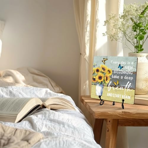 Spring Decorations for Rustic Farmhouse Decor (Retro Sunflower 2)
