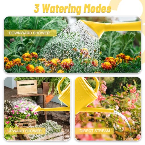2 Gallon Garden Watering Can (Yellow / 2 Gallon)