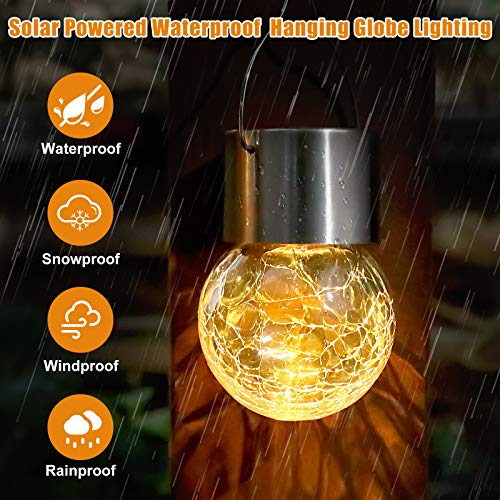 32Pack Outdoor Hanging Solar Lights (Warm White / 32P)