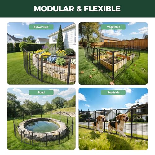 No Dig Garden Fence (189.33333333333334 Sq Ft)