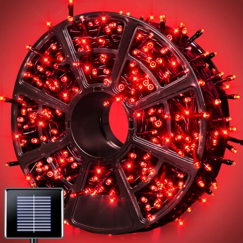 600 LED Solar Halloween Lights (Red / 600LED*1)